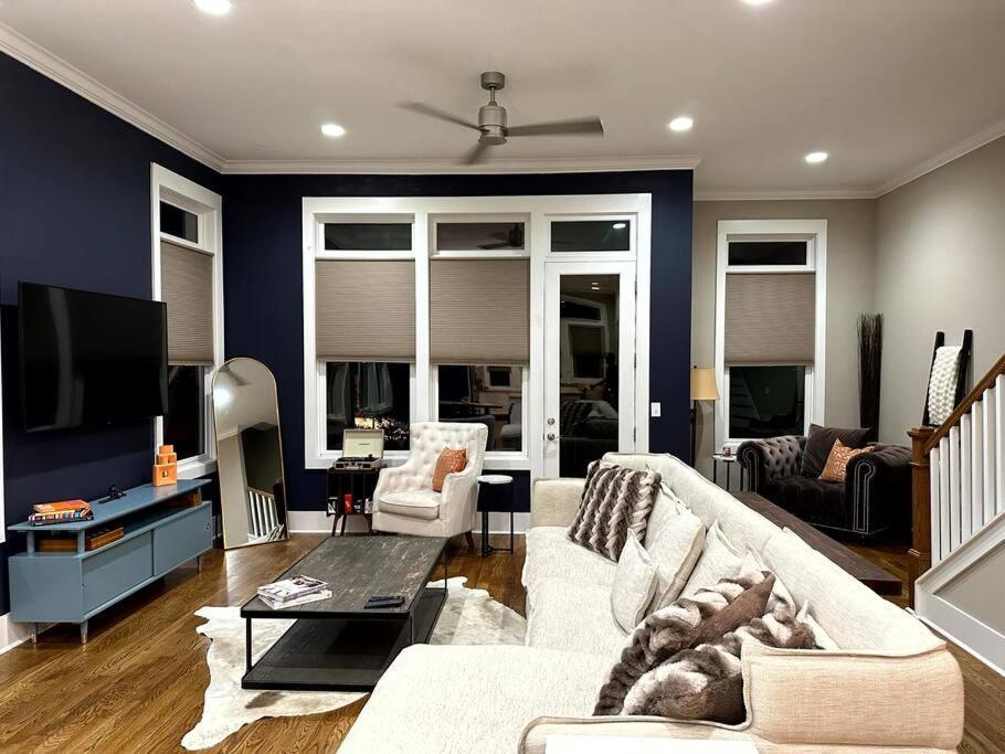 The Color Chord L 3Br In East Nashville With Rooftop Hot Tub Экстерьер фото